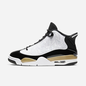 Basket Nike Air Jordan Dub Zero Noir/Blanche 2406-873 Black/Metallic Gold/White Homme | OIZ-30208009